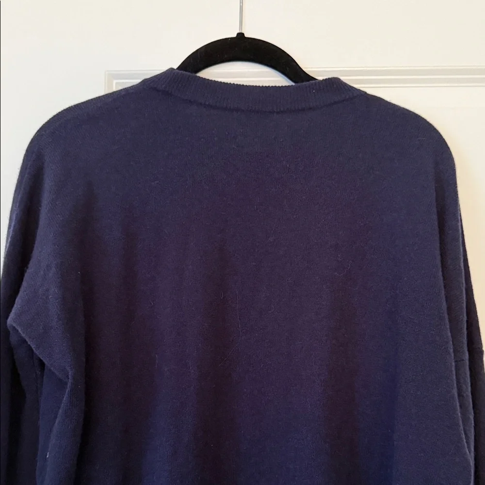 J. Crew x Hatch 100% Cashmere Mama Pullover Sweater